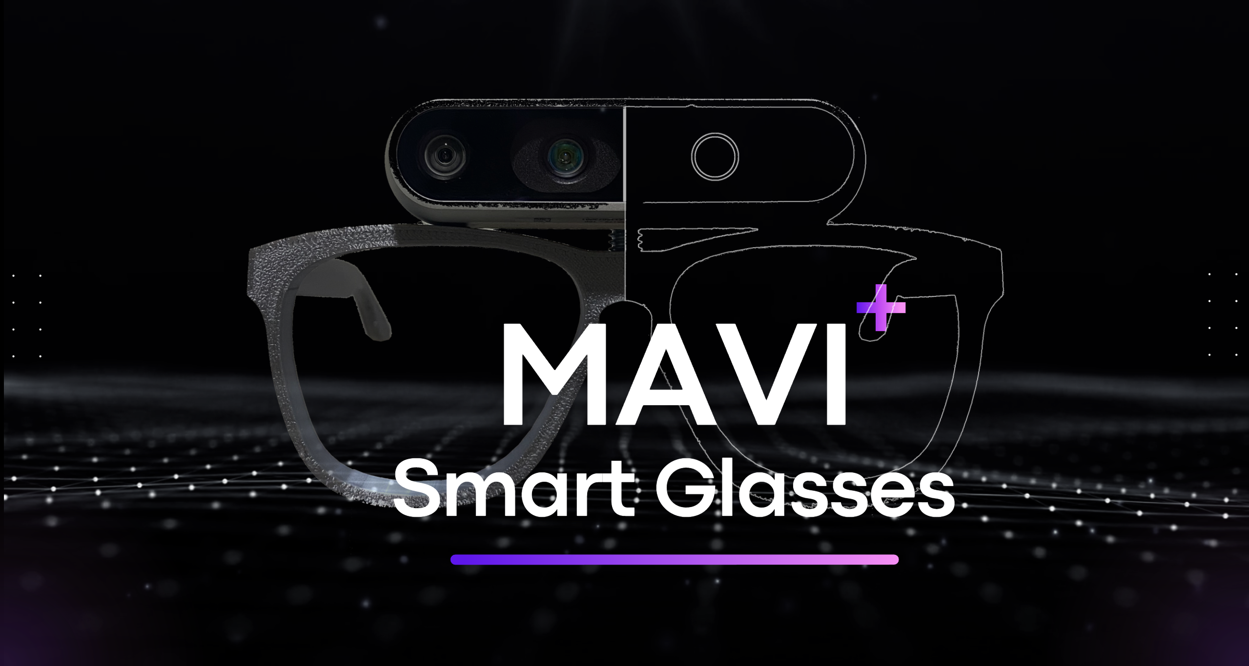 MAVI Smart Glasses project visual